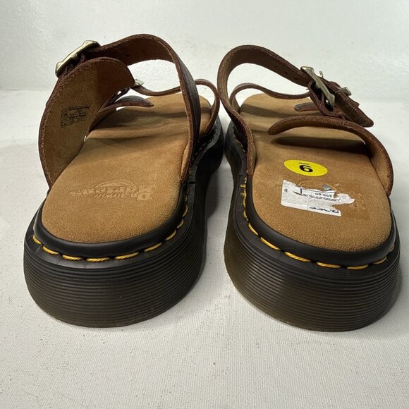 Unisex Sandals Dr. Martens Josef Size 9 Brown Airwair - Picture 4 of 8